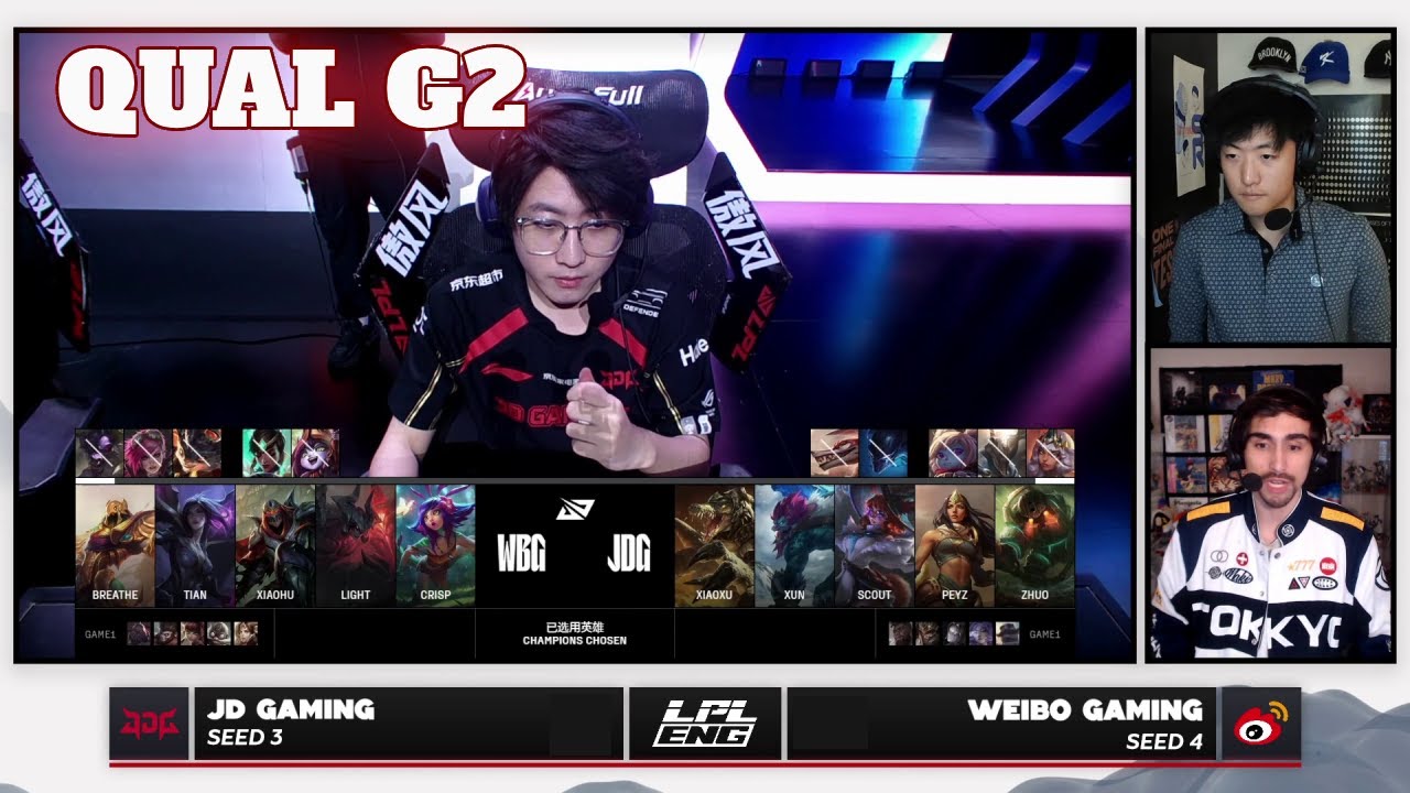 JDG vs WBG - Game 2 | LPL Worlds 2025 Regional Qualifier | Weibo Gaming vs JD Gaming G2 full