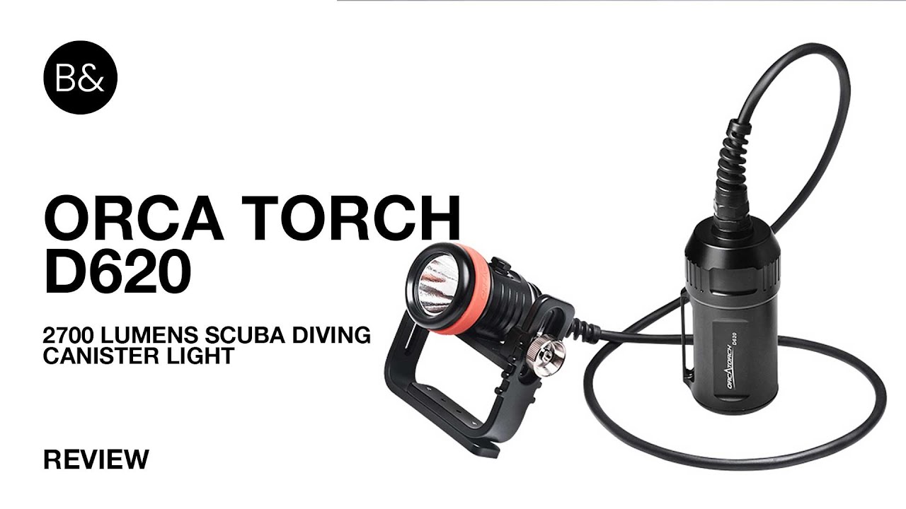 ORCA TORCH D620 | Sidemount Diving | Review | B&wtf