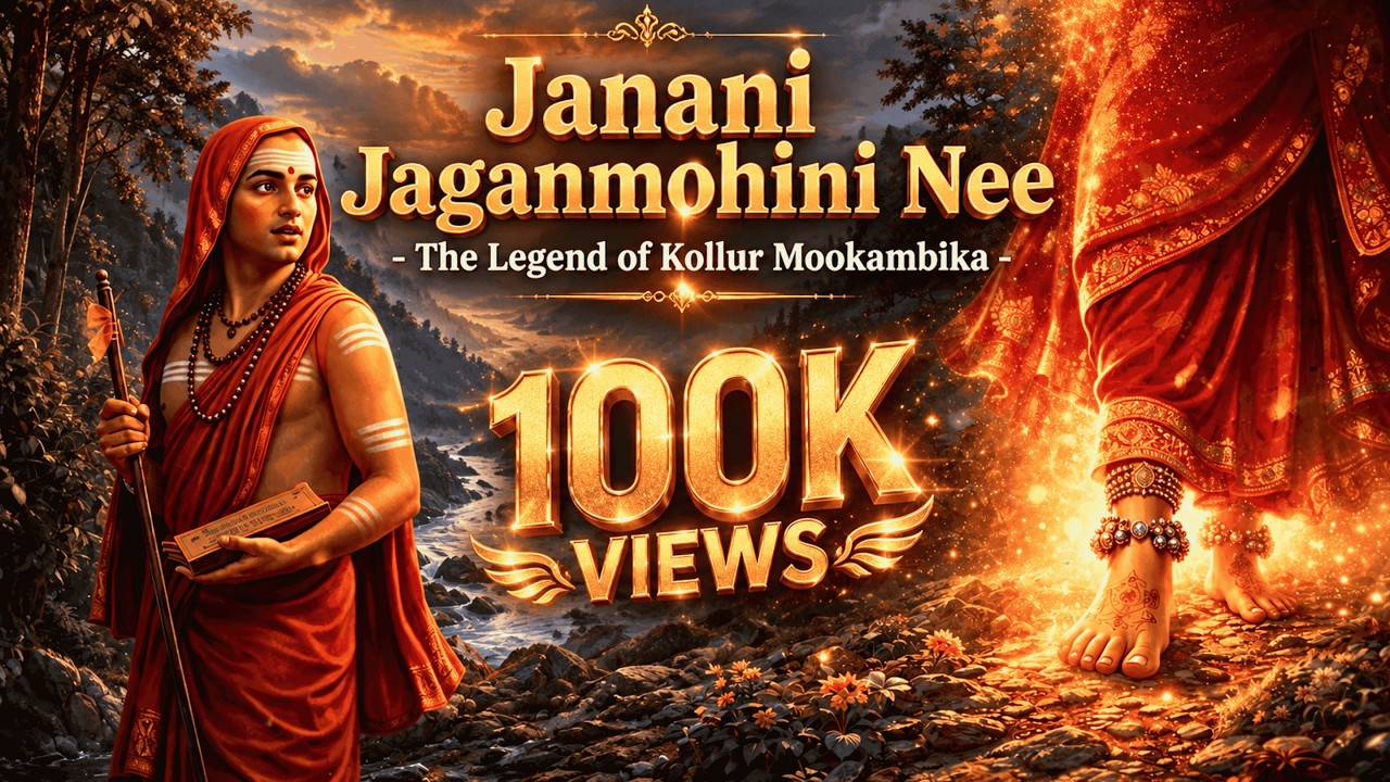 Kollur Mookambikai - Janani Jaganmohini Nee | Soundarya Lahari - Adi Shankaracharya | Divine Song