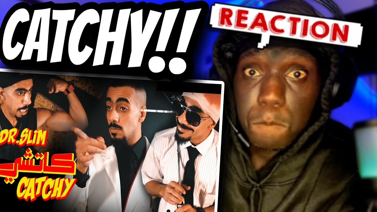 Dr.Slim - Catchy | كاتشي (official music video) (REACTION)