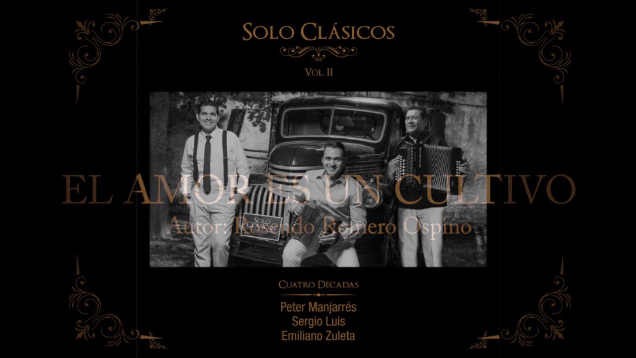 EL AMOR ES UN CULTIVO (Cover Audio) SOLO CLÁSICOS 2 CD3 - Peter Manjarrés