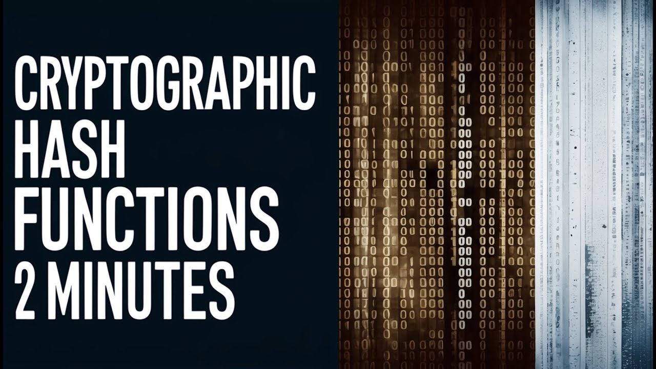 Cryptographic Hash Functions in 2 Minutes