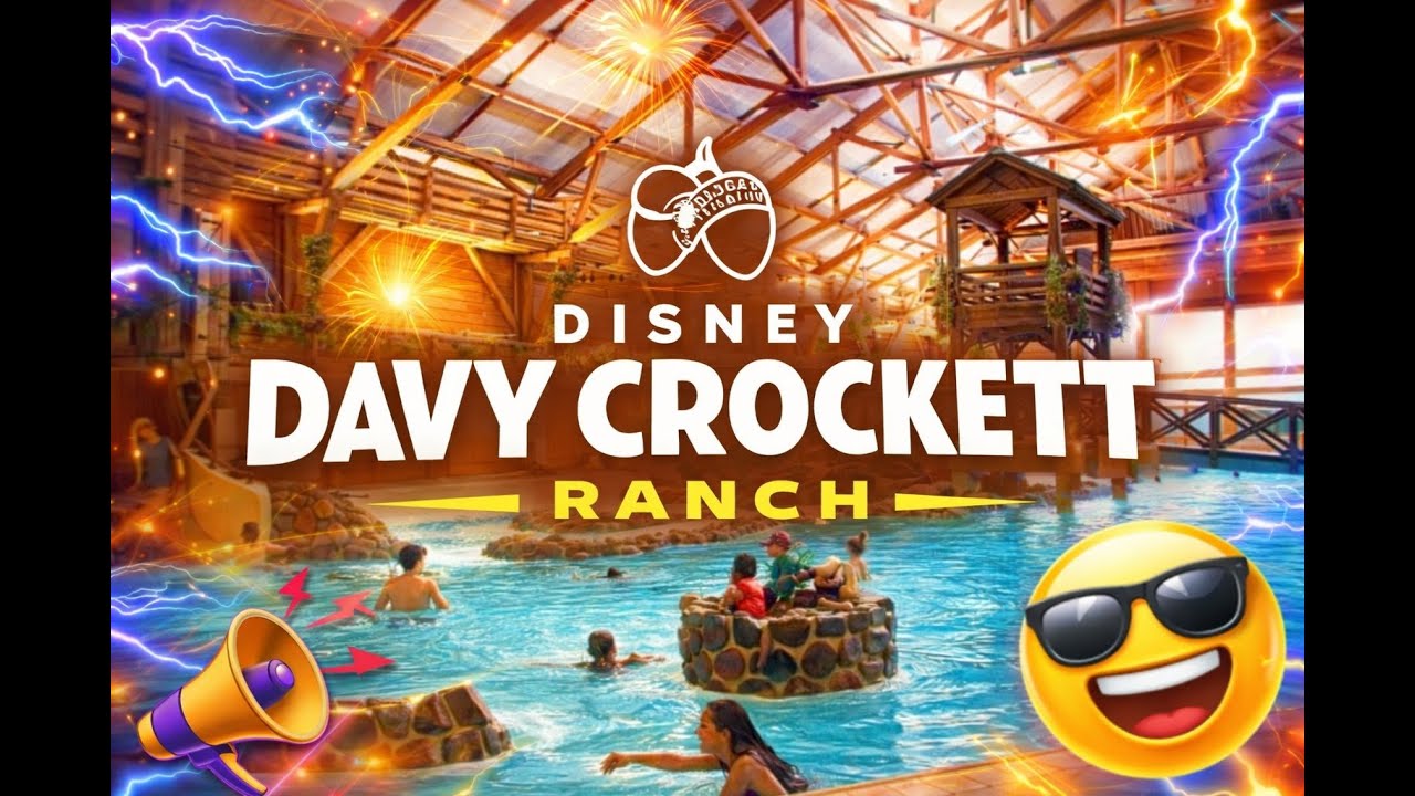 Walking Around Davy Crockett Ranch + Swimming Pool 😍 | Disneyland Paris