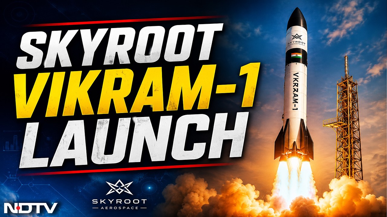 Skyroot Vikram-1 Launch LIVE | Vikram-1 Launch LIVE | Mission Aagaman LIVE | Vikram Orbital Rocket