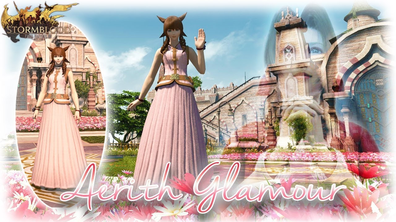 FFXIV: Aerith Glamour FF7