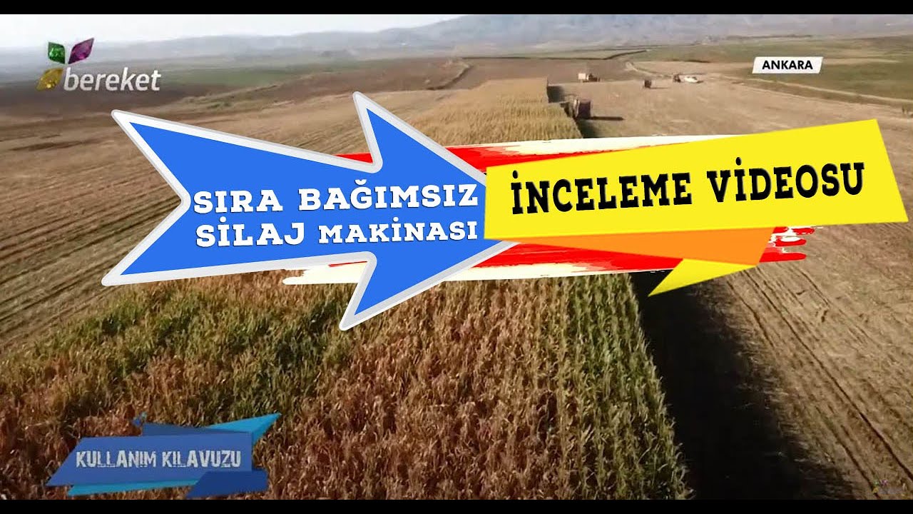 Sıra Bağımsız Silaj Makinası İnceliyoruz