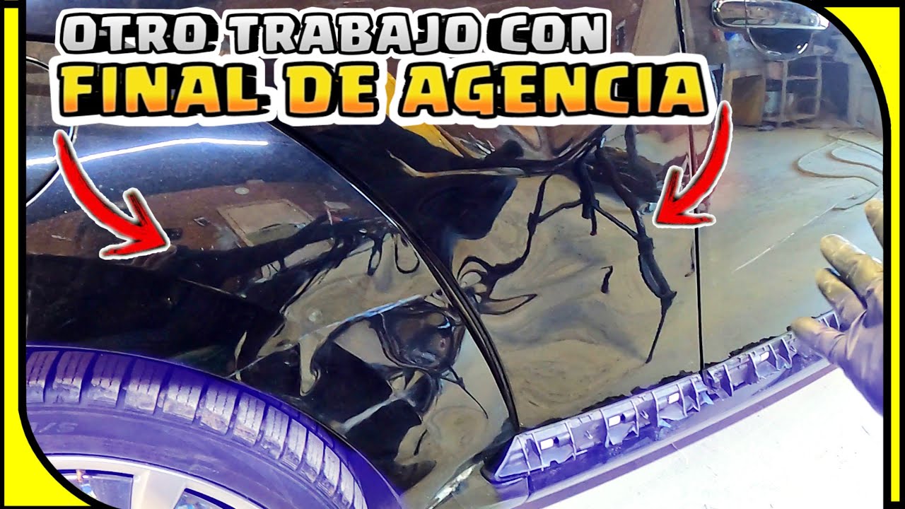 ✅cómo REPARAR GOLPE en el COSTADO de tu AUTO [ volkswagen beetle 2017 ]