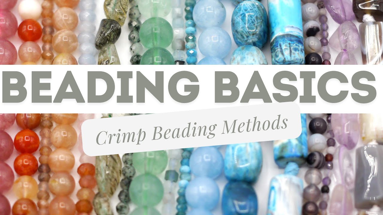 Beading Basics: Using Tigertail & Crimp Beads