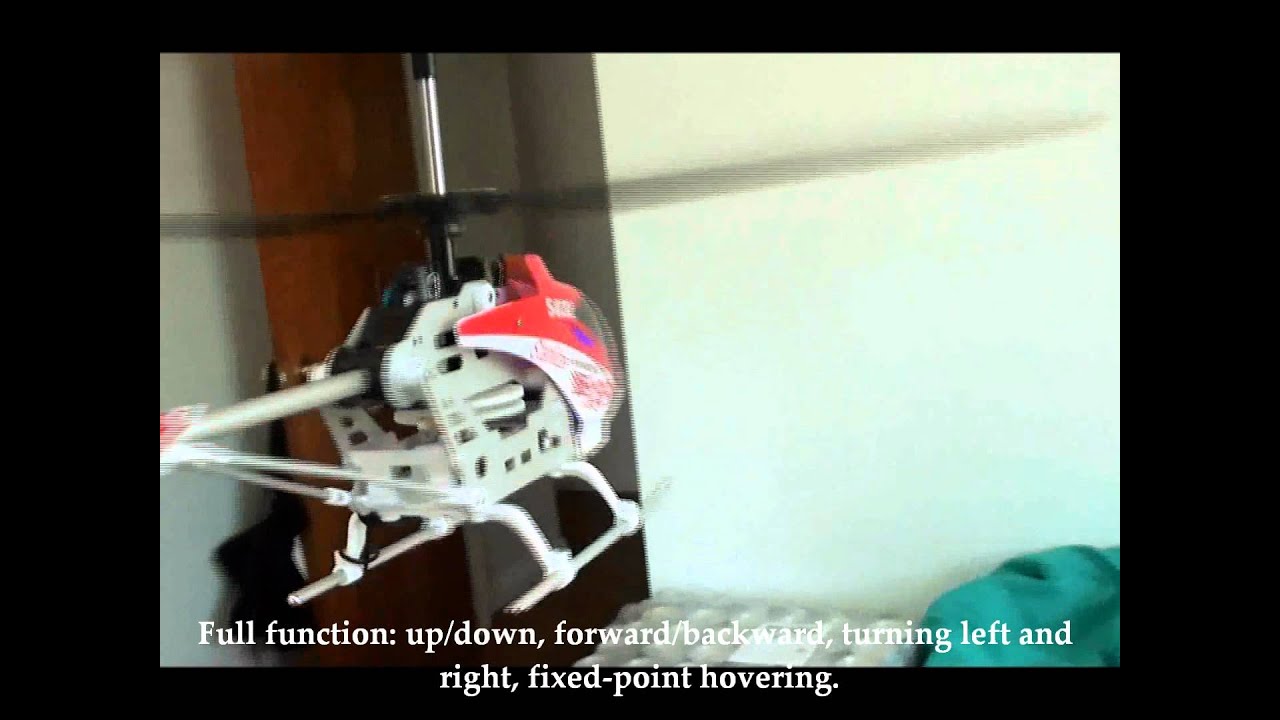 SYMA S032 Gyro Metal Frame Coaxial 3CH Indoor RC Helicopter (RED) From xHobbyStore.com
