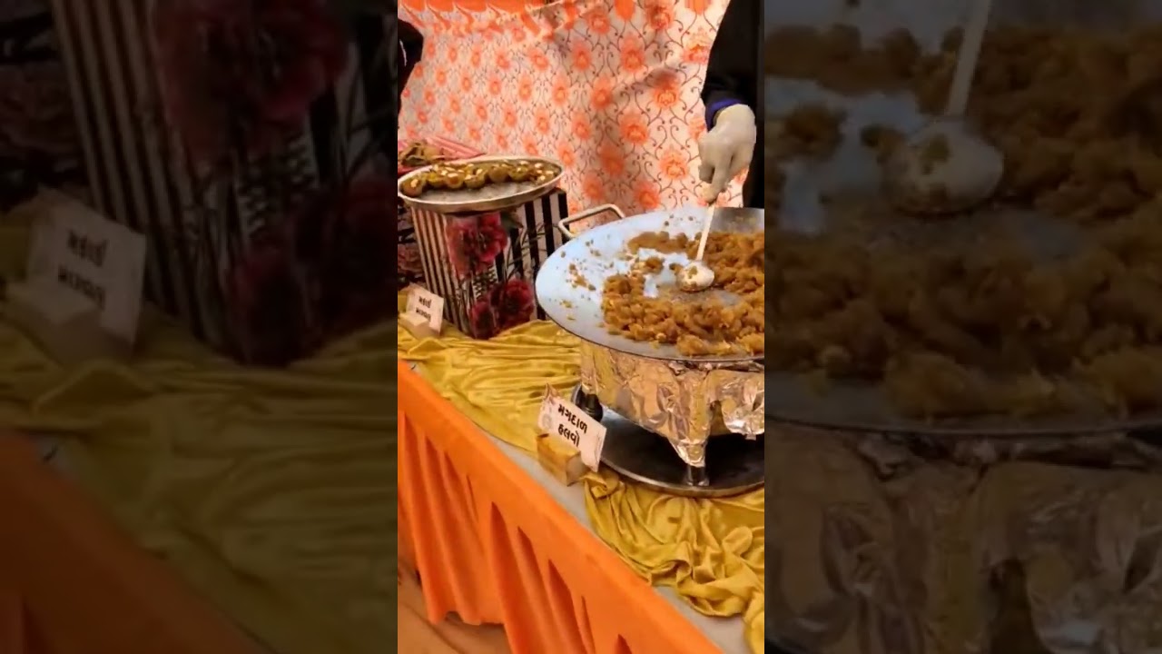 Gujarati Marriage food | Tasty yummy #gujarat #gujaratifood #narendramodi   #shorts #subscribe
