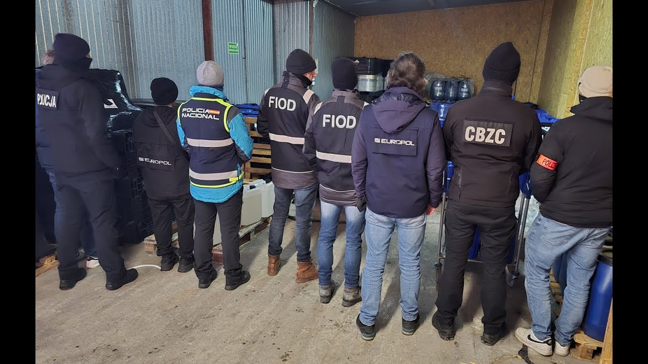 Największe uderzenie w przestępczość narkotykową w historii UE