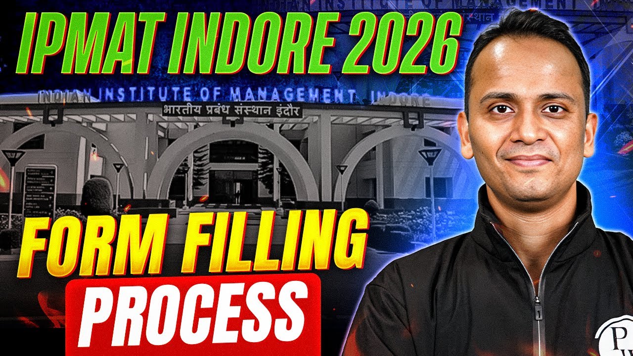 IPMAT Indore 2026 Form Filling Process | Step-by-Step Guide | IPMAT Wallah