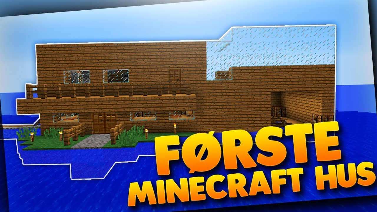 BYGGER MITT FØRSTE MINECRAFT HUS
