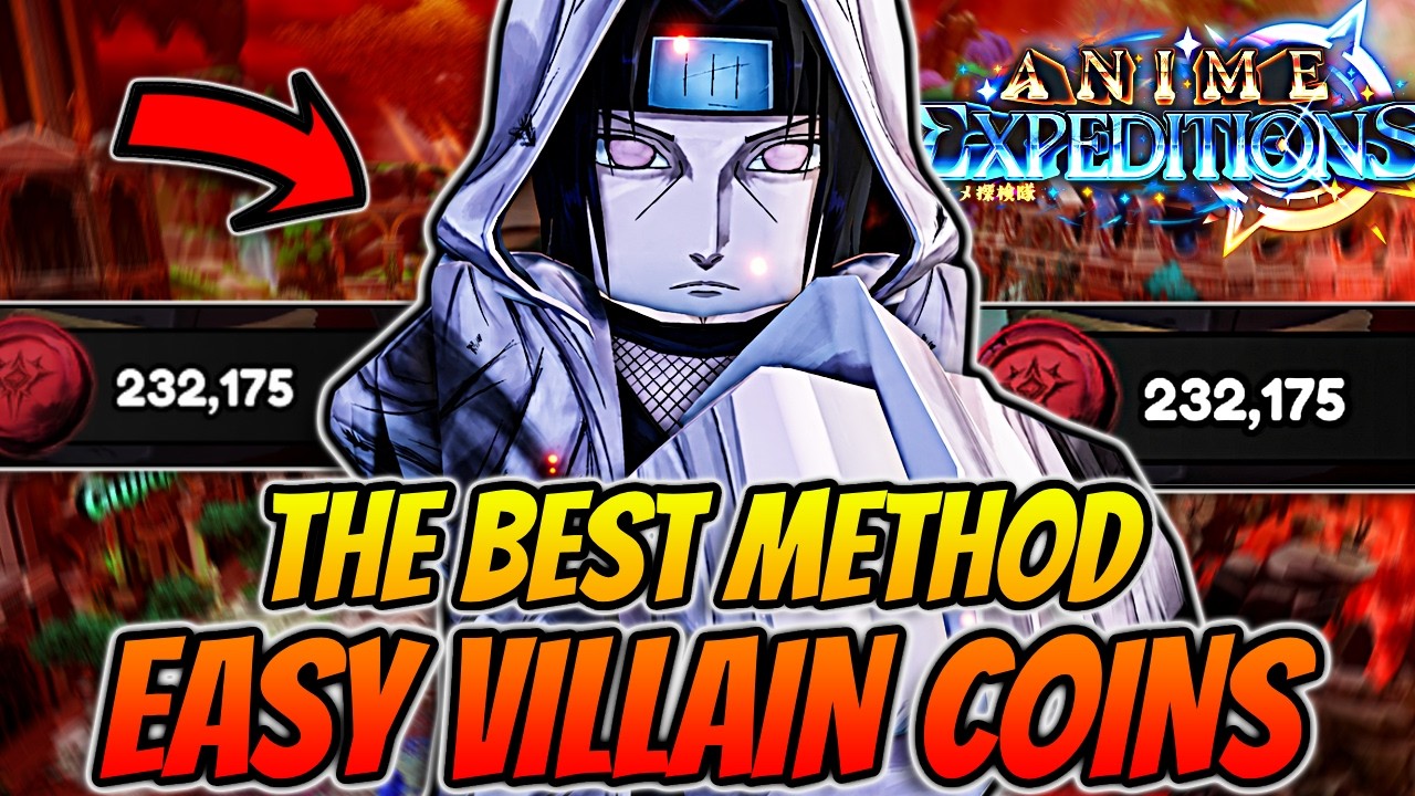 ЛУЧШИЙ способ фарма монет злодеев (Villain COINS) в обновлении 0.5 Anime Expeditions!
