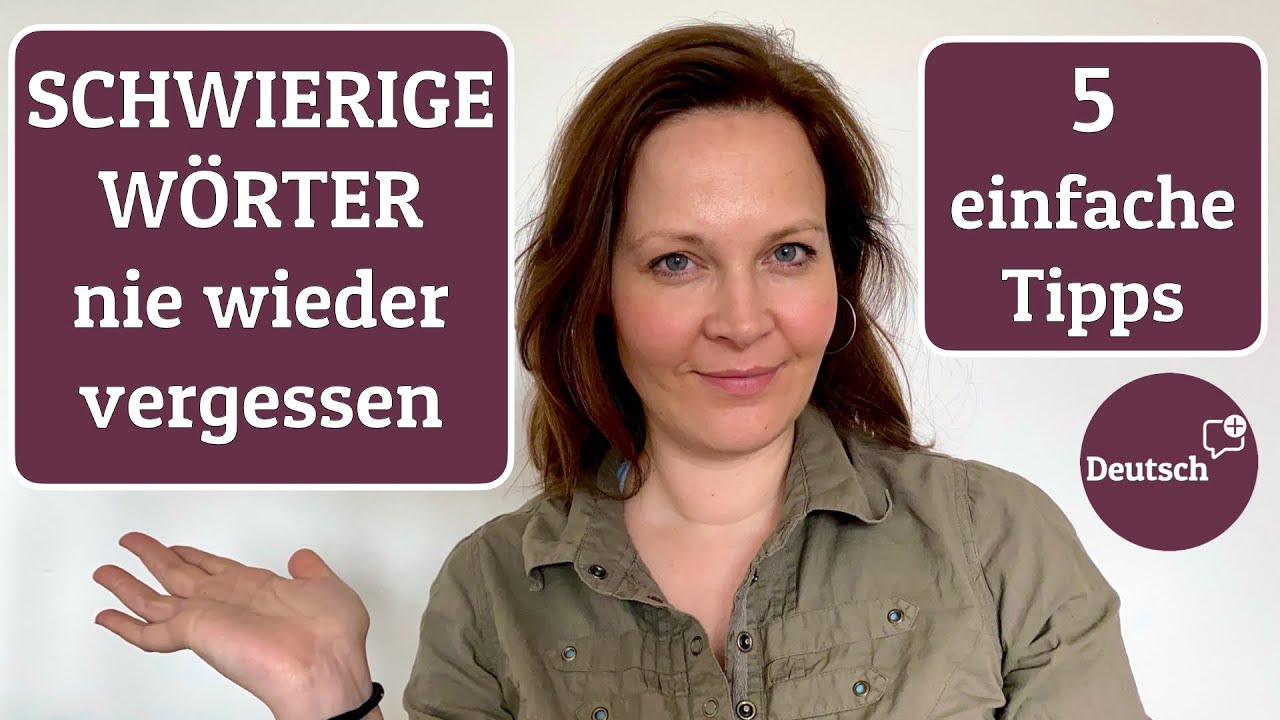 So kannst du dir Vokabeln besser merken (Deutsch B2)