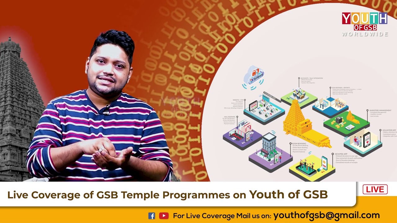 Introducing the new management software for temples developed by Sharad Kamath | 3ioNetra