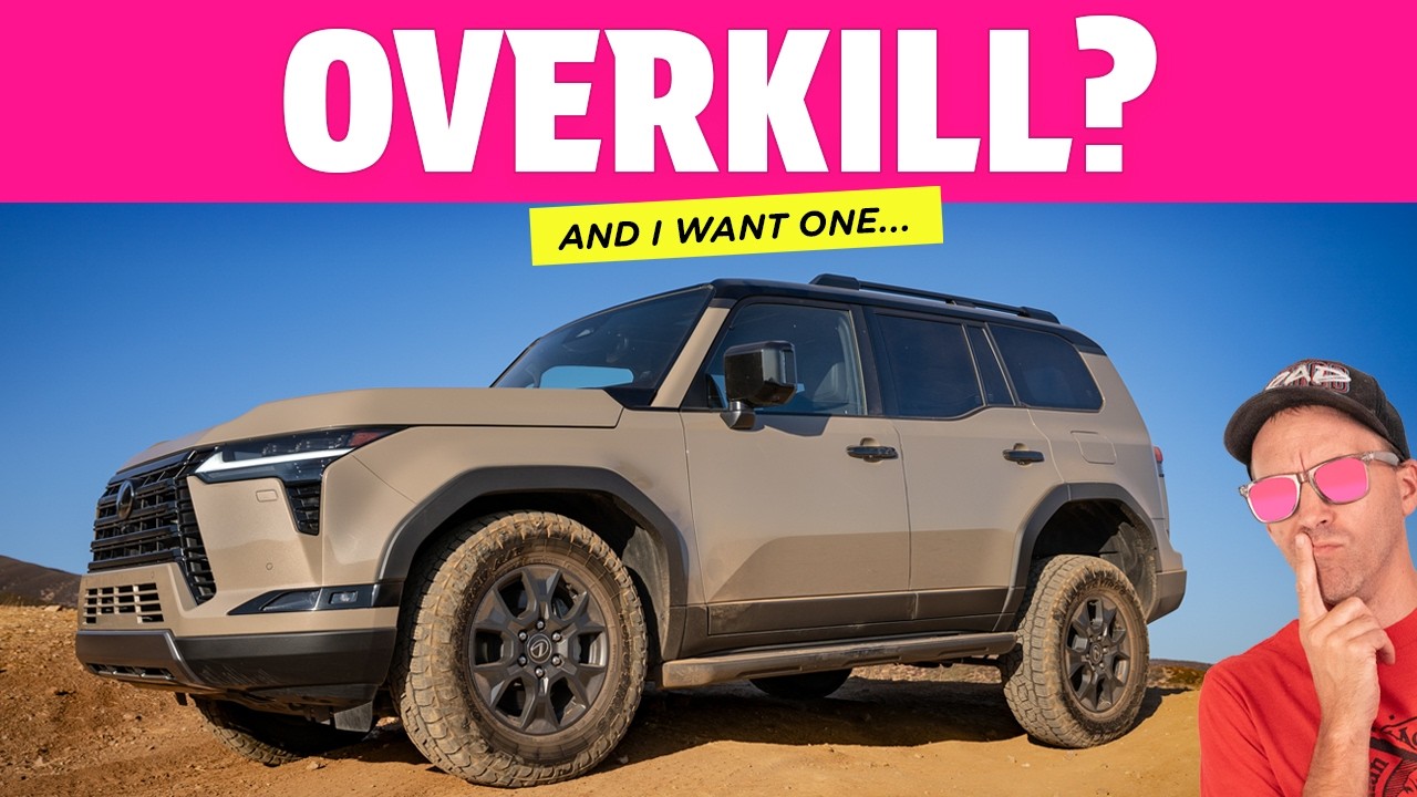 Everyone Wants It. Nobody Needs It? Lexus GX550 Overtrail+ Review!