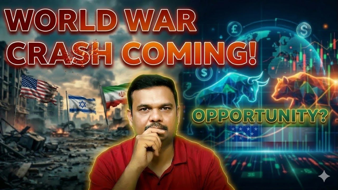 WAR का इतिहास और STOCK MARKET 🛑 देख कर हैरान हो जाओगे!IRAN -US WAR STOCK MARKET !IRAN US WAR NEWS 