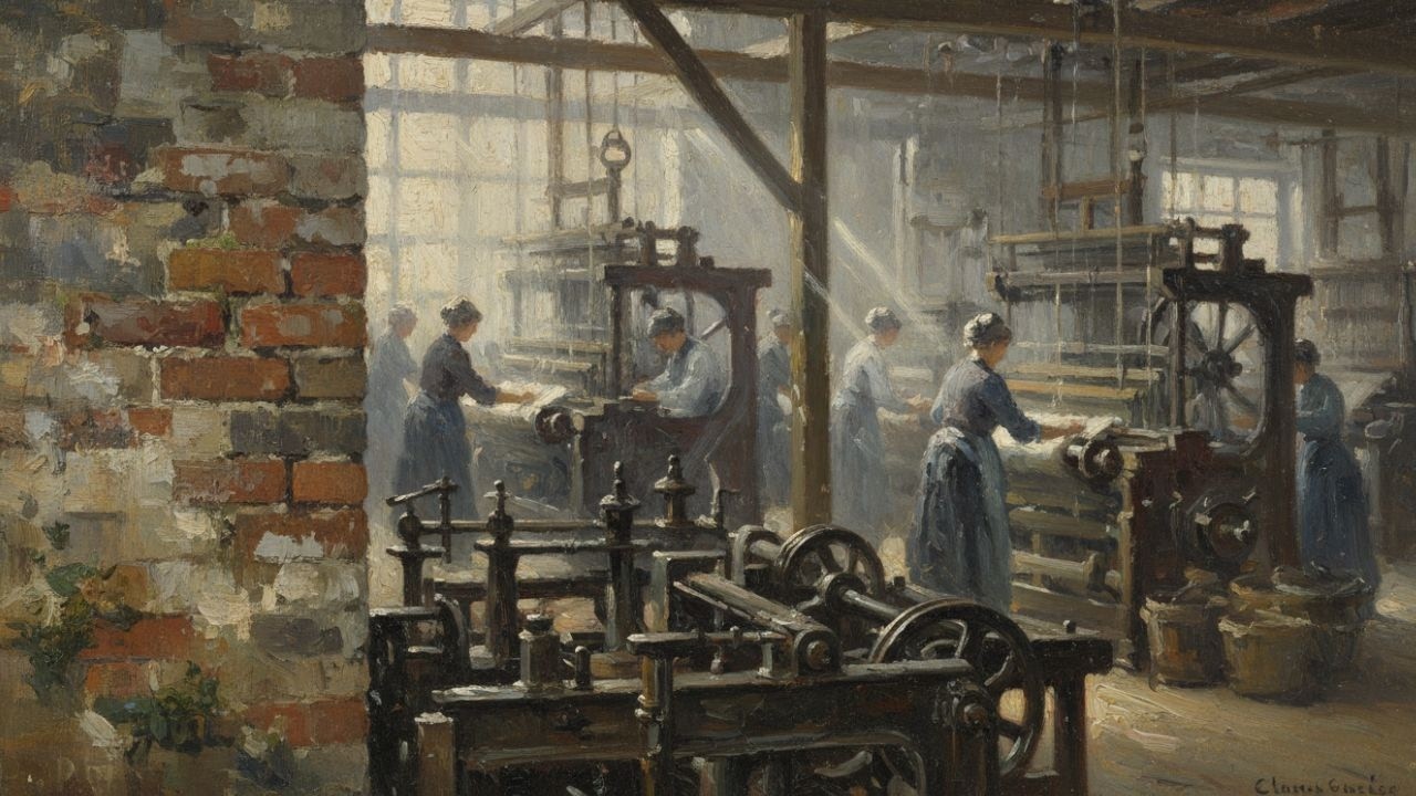 Visual Poems | Living Canvas | the world of work in the 19th century inside Claude Monet | 4k
