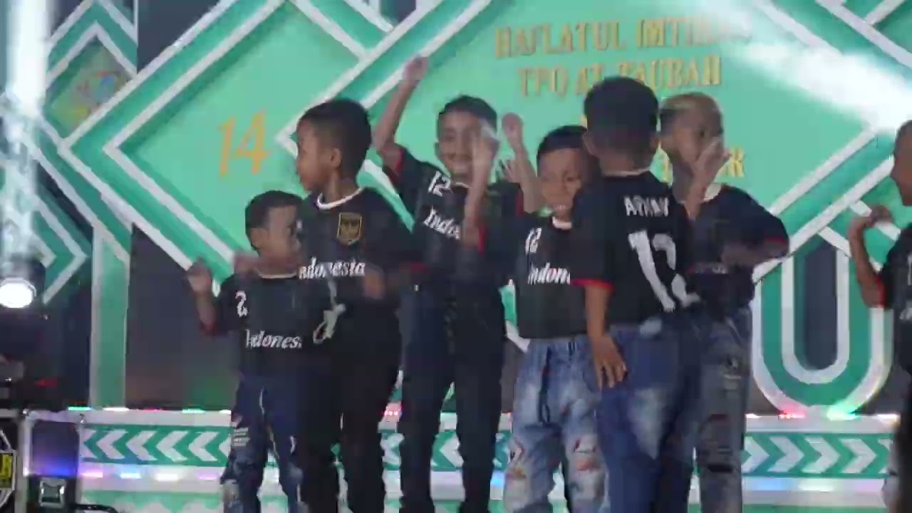 haflatul imtihan ke 14 tpq at taubah // gambus arabic putra