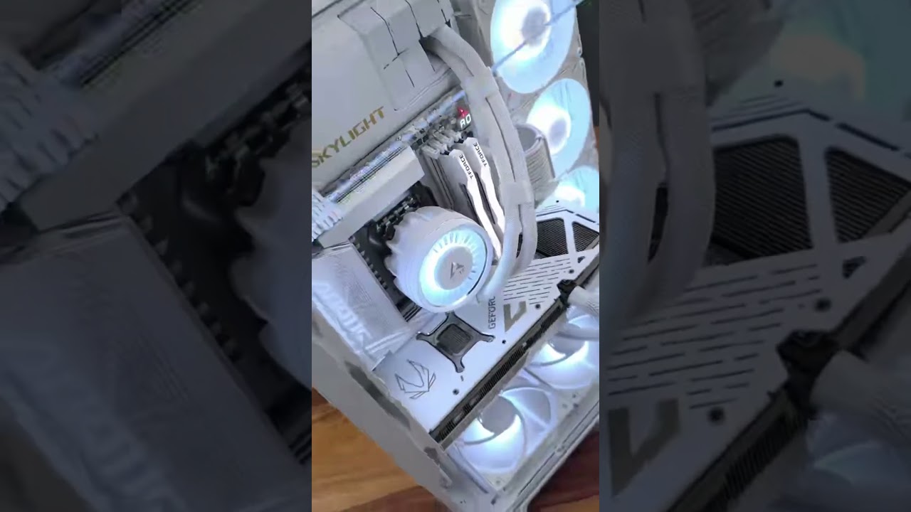 SKYLIGHT ☁️| Ryzen 7 9800X3D + RTX 5070 Ti OC White | Arctic Freezer III Pro | 1440p Gaming PC Build