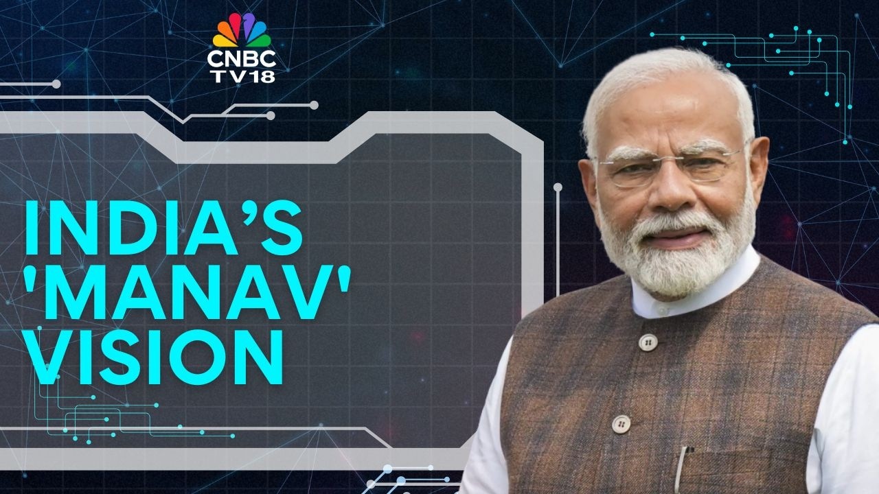 Премьер-министр Моди представил концепцию «MANAV Vision» для ИИ | Саммит по влиянию ИИ в Индии | ...