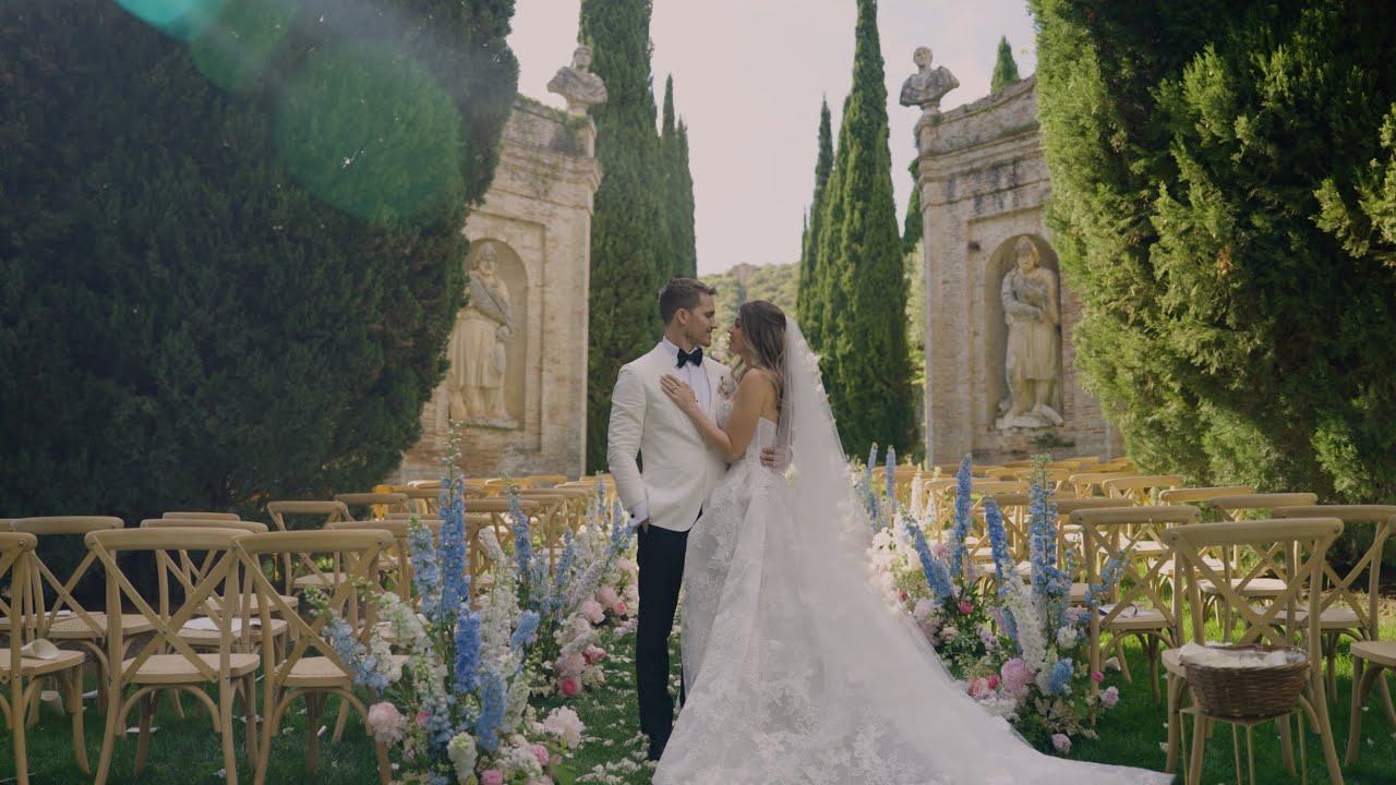 Isabella & Zack :: Villa Cetinale, Tuscany