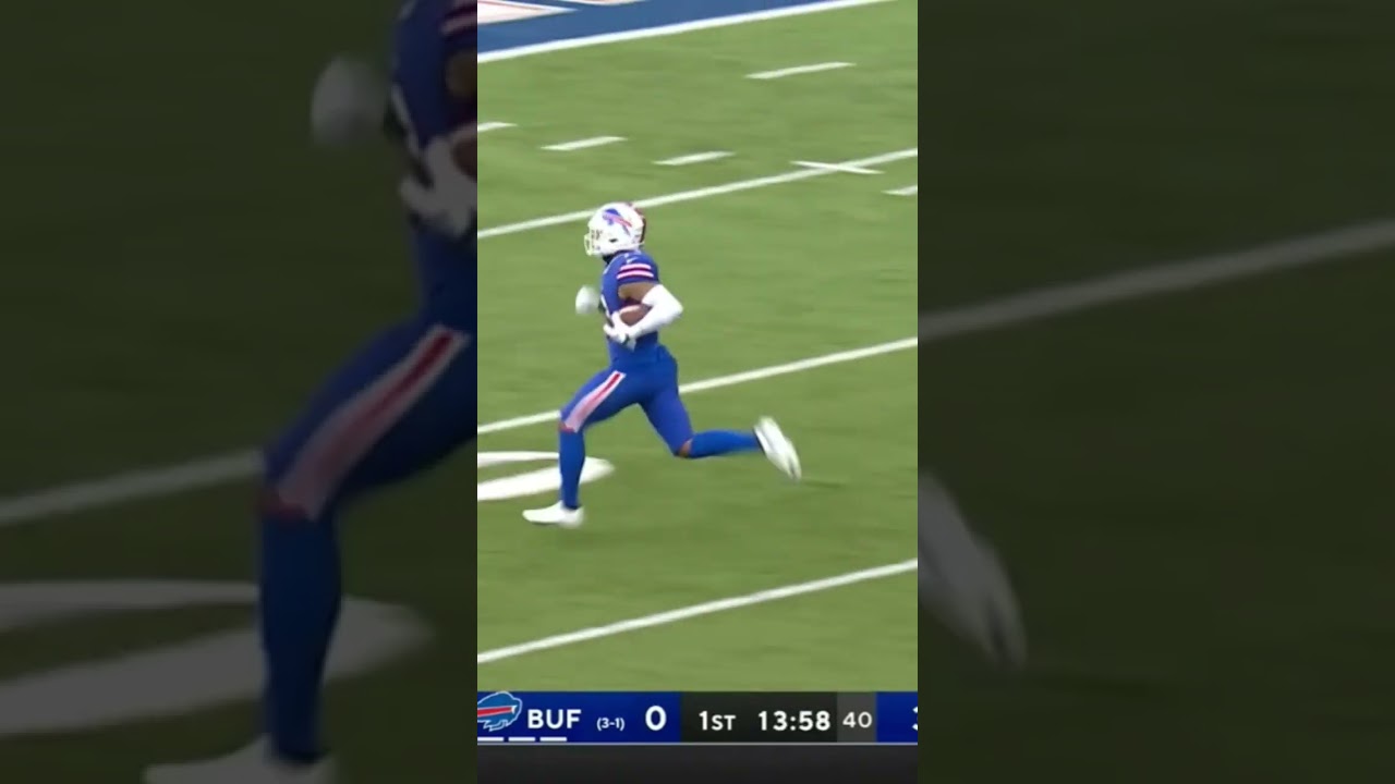 98yd touchdown from Josh Allen to Gabe Davis