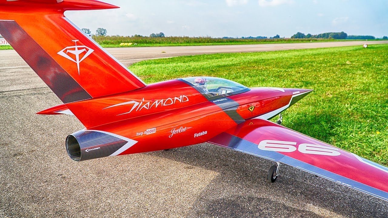 STUNNING RC SPORT JET DIAMOND AVIATION DESIGN | JET POWER 2018