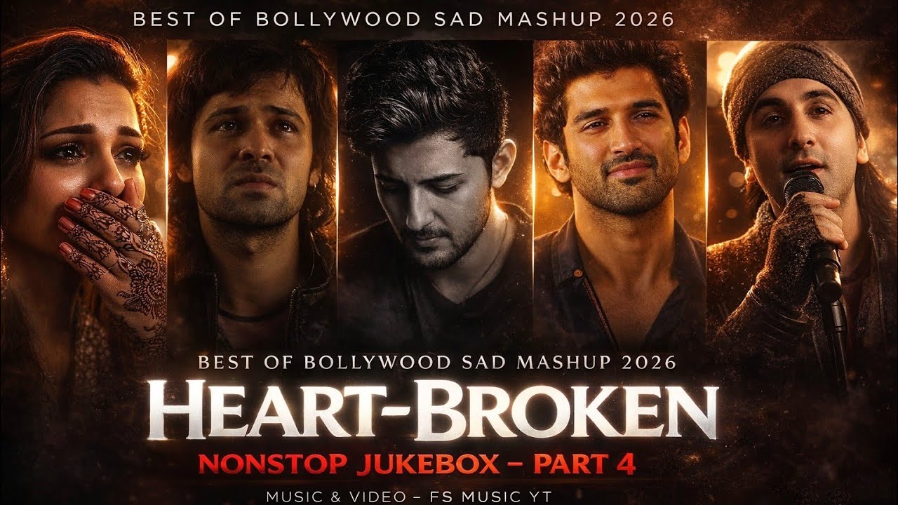 Heart Broken 💔 Emotional Song Mashup 2026 | Nonstop Jukebox | Best Bollywood Sad Songs | FS Music YT