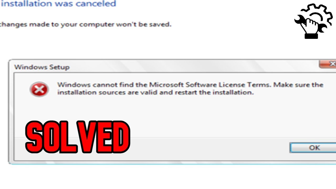 FIXED Windows cannot find the Microsoft Software License Terms [ErrorFIX]