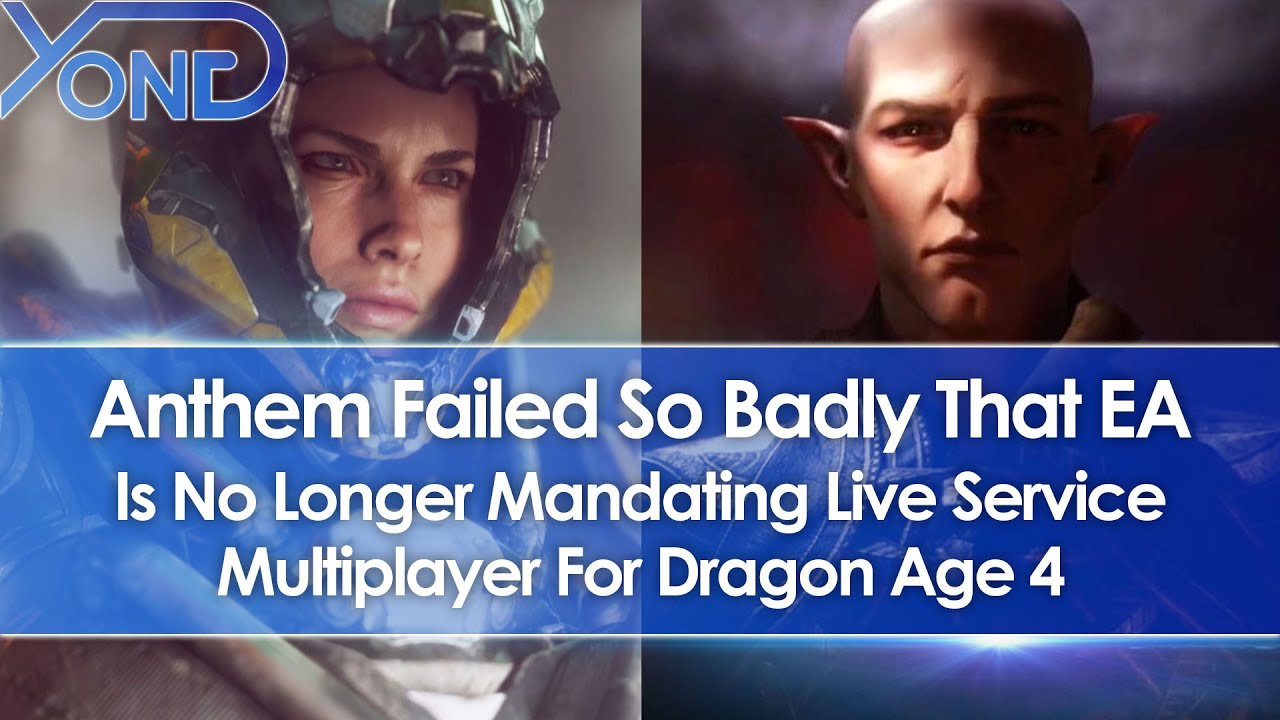 Bioware's Anthem Failed So Badly EA Is No Longer Mandating Live Service Multiplayer For Dragon Age 4