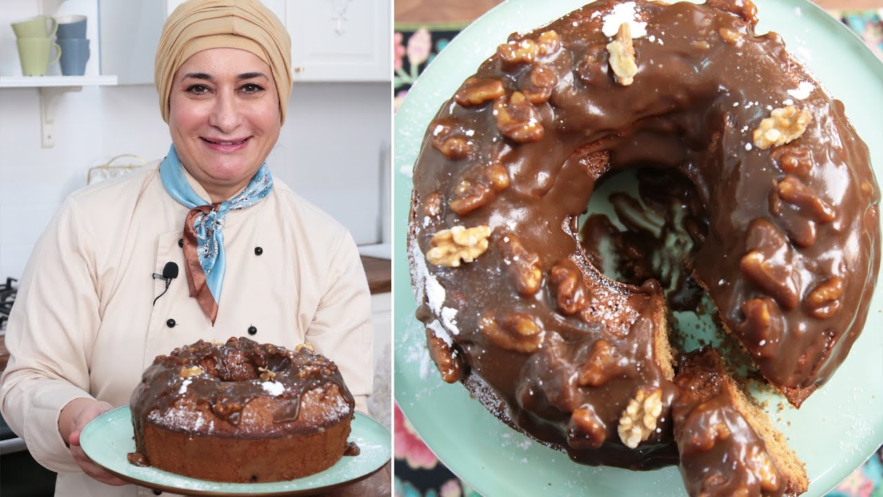 انجح واروع وصفة كيكه هشه وطرية مع صوص التوفي اللذييييذ