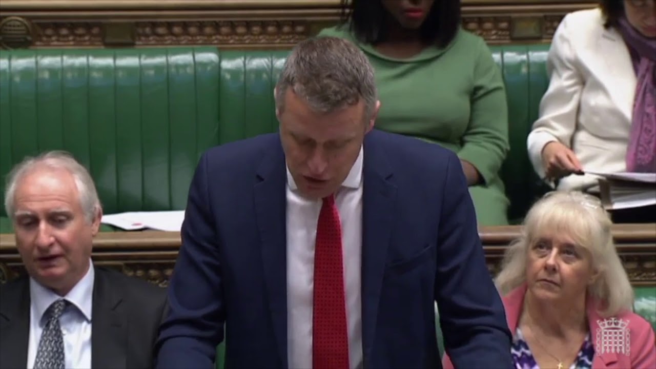 Luke's 1st Commons appearance as Shadow Environment Secretary