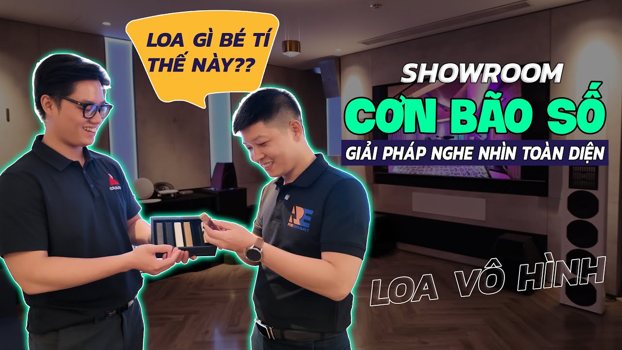 [Vlog #4] Resmart BẤT NGỜ với Hệ Thống Âm Thanh tại showroom CƠN BÃO SỐ