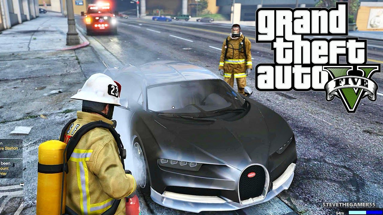 GTA 5 - Rescue Mod V - FIREFIGHTER 10 - (GTA 5 - Rescue Mod V - FIREFIGHTER )