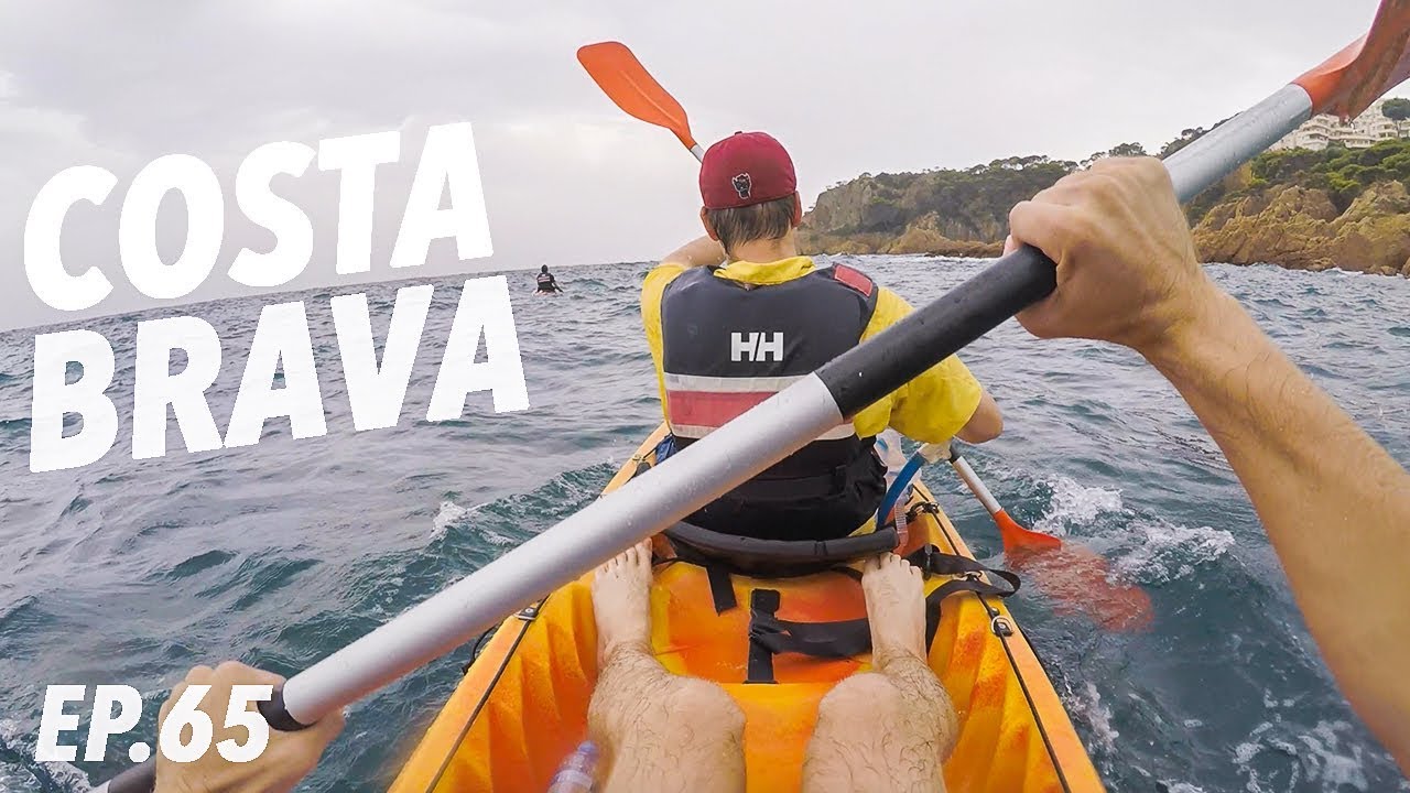 Kayaking Rough Seas in COSTA BRAVA &ndash; GoPro HERO 5