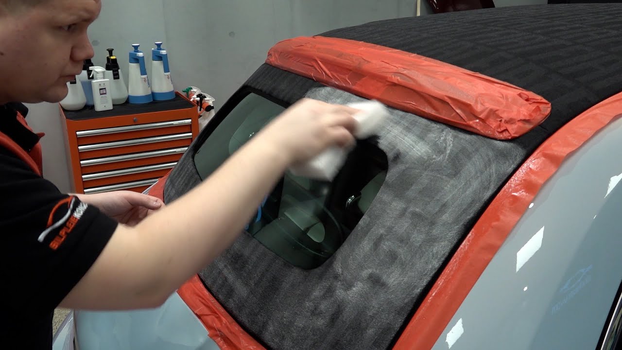 Så rengör du din cabriolet / textil sufflett / båtkapell