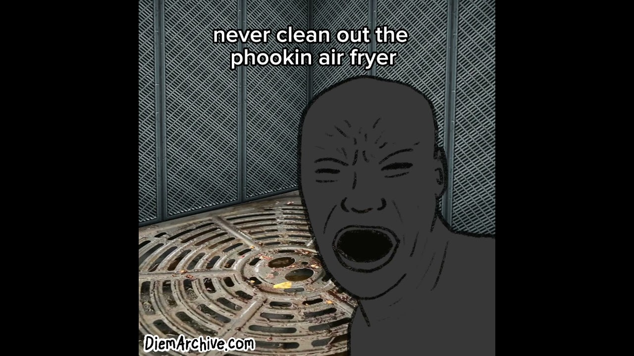 air fryer | @DIEMARCHIVE | #animation #airfryer #comedy