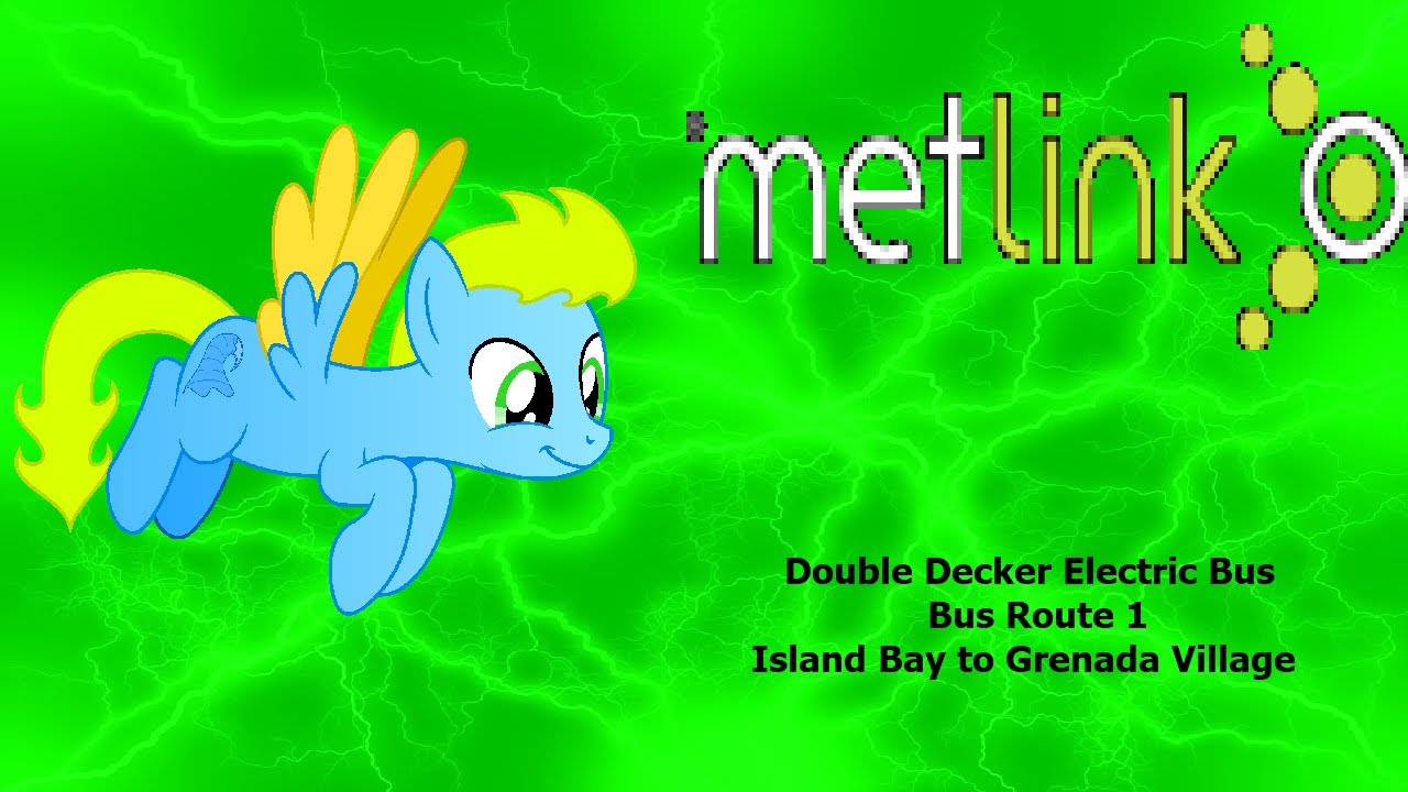 Wellington Double Decker Electric Bus: Route 1 - Island Bay to Grenada Village