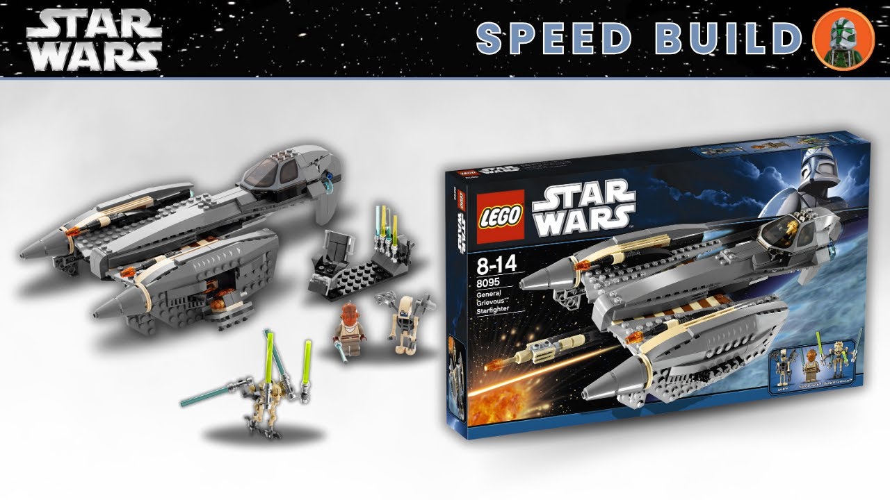 ⚡️ Full Speed Build ｜ LEGO Star Wars 8095 General Grievous&rsquo; Starfighter
