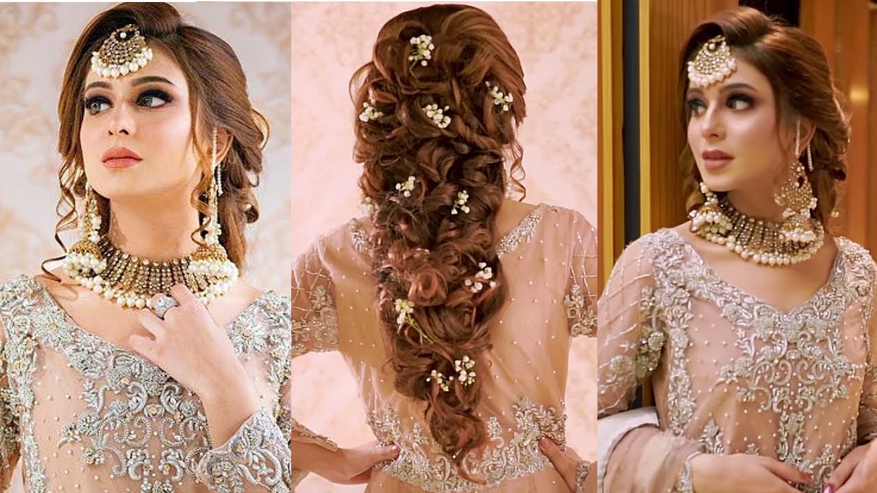 Maheen obaid bridal shoot hairstyle l wedding hairstyles for long hair | kashee's hairstyle tutorial