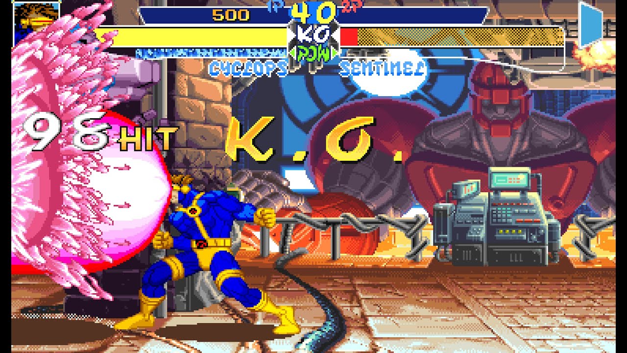 X-Men: Children of the Atom (ARC) Cyclops [4k] [TAS]