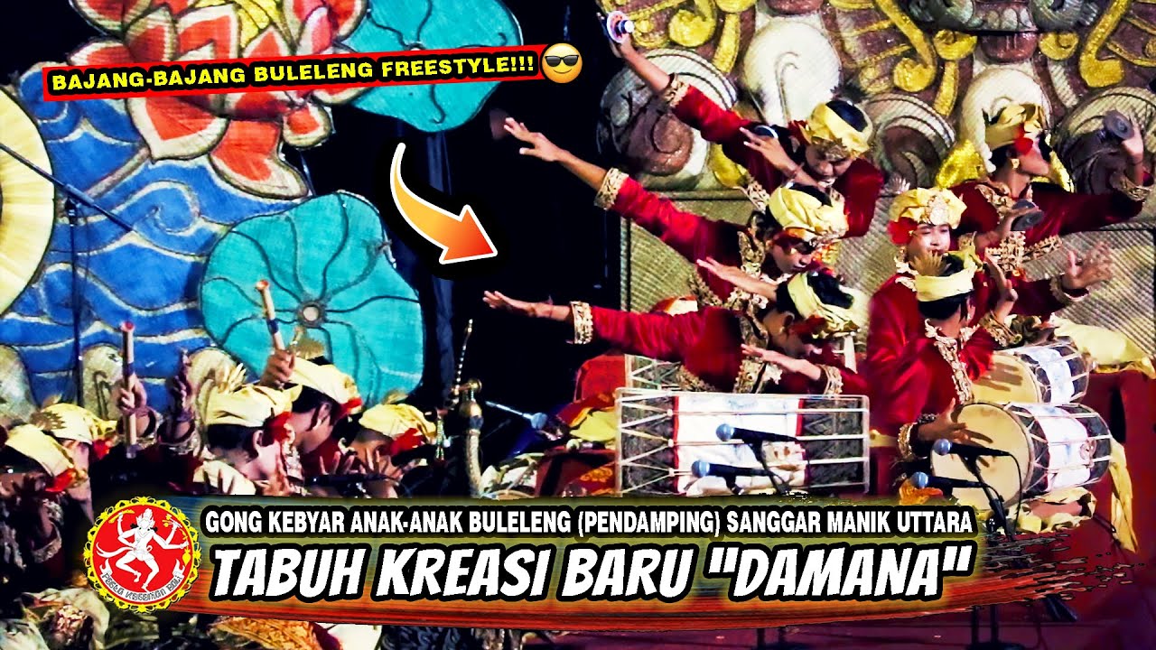 GONG KEBYAR ANAK-ANAK BULELENG (PENDAMPING) - TABUH KREASI BARU DAMANA | PKB 2025