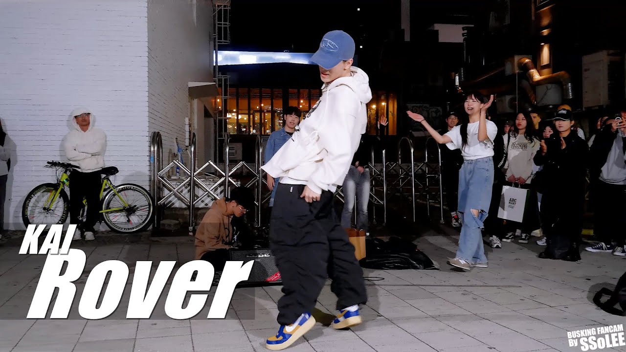 [4K] 원샷 크루 (장우, ONESHOT crew) - Rover (카이, KAI) 커버 댄스 @ 231022 홍대 버스킹 직캠 By SSoLEE