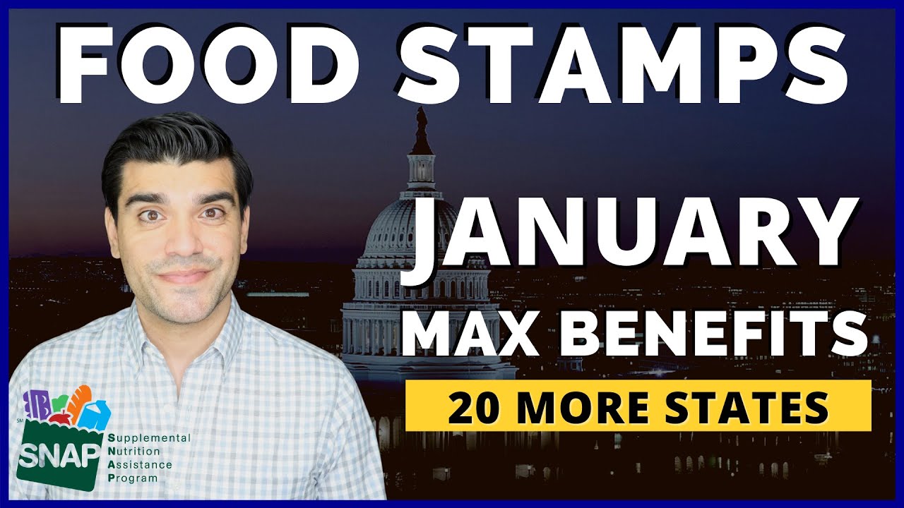 January 2021 SNAP Food Stamps Max Benefit Extension: SNAP EBT Food Stamps Allotments & Payout Dates.