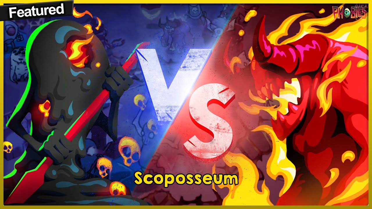 CHARON SUPPORT IN SCOPOSSEUM | LORD_ShinraX 🆚 Alexander517 #Phobies #Gameplay