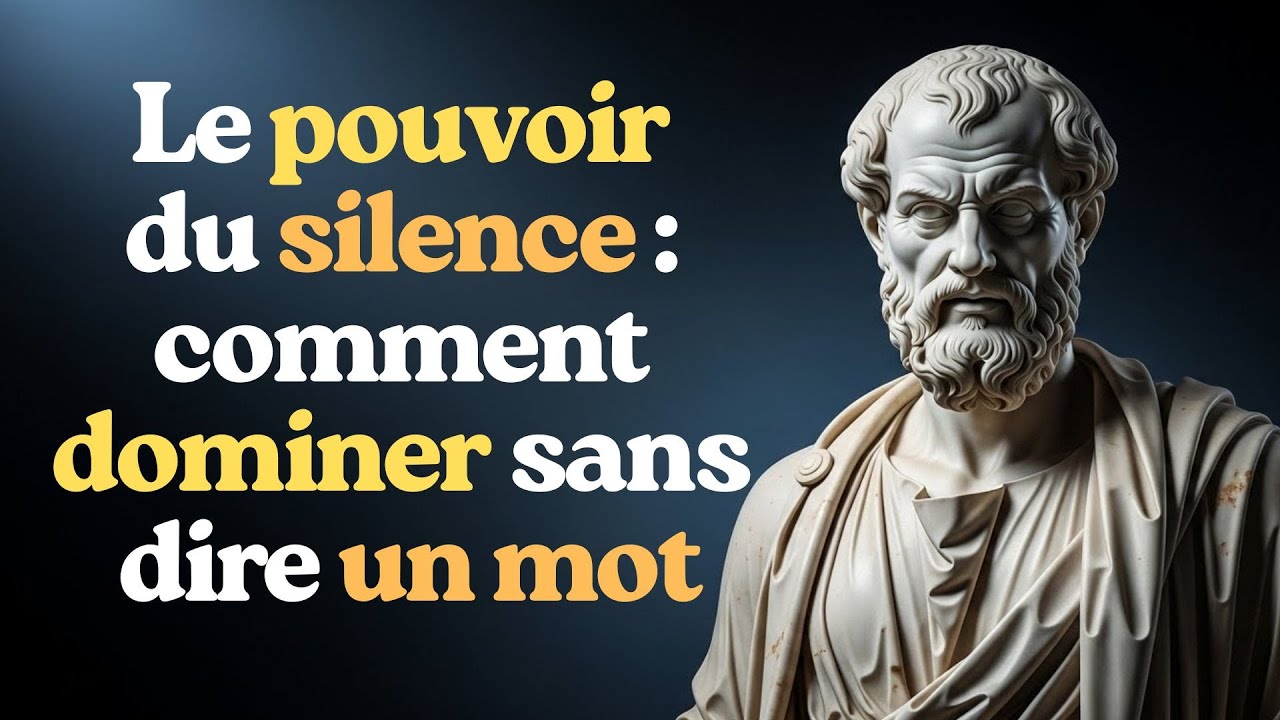 Le pouvoir du silence  comment dominer sans dire un mot | #stoïcisme #motivation #mindset