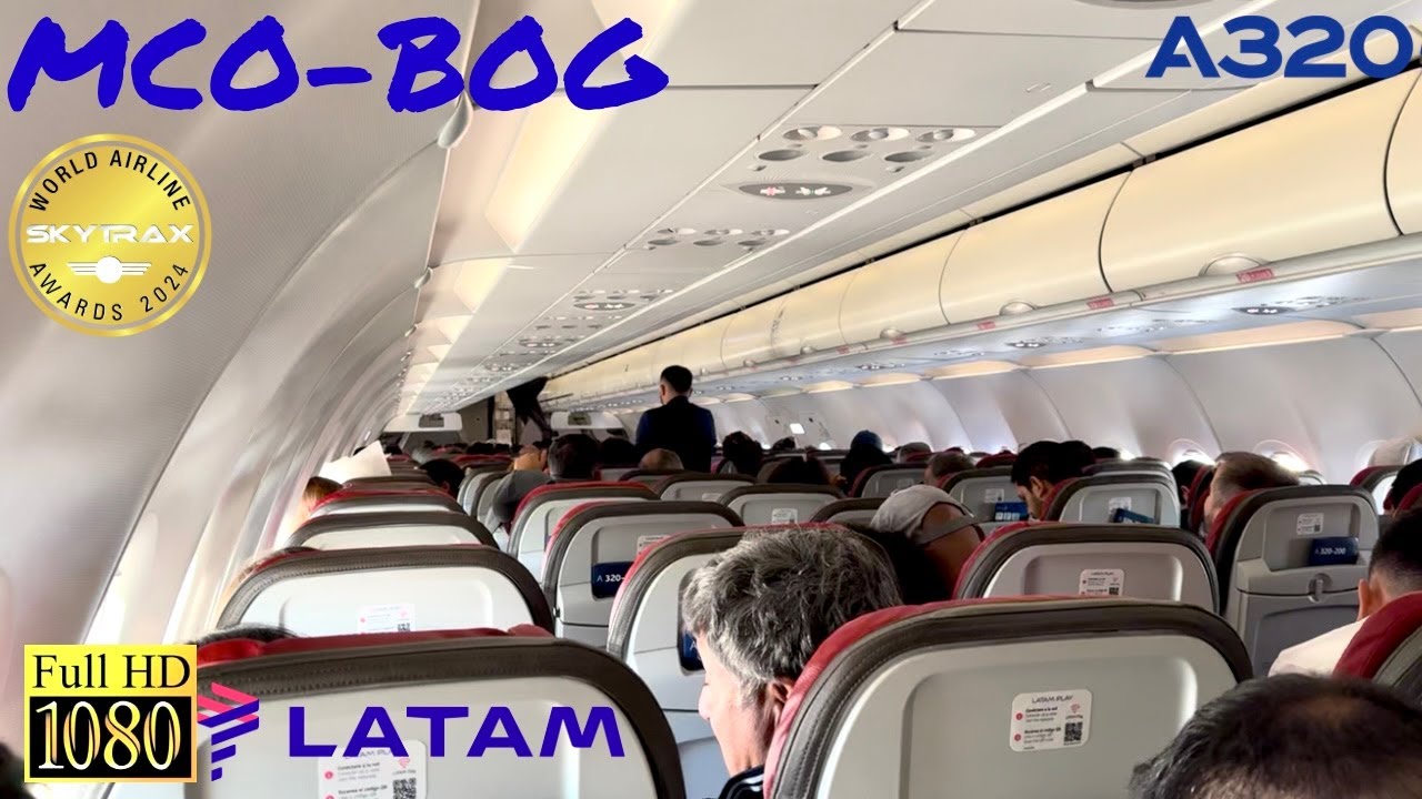 |TRIP REPORT| LATAM A320 | Orlando - Bogotá | Hard Landing |HD|