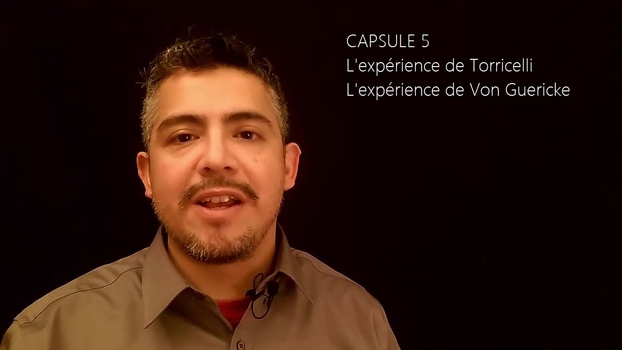 Expériences de Toricelli et de Von Guericke